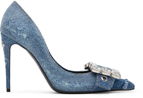 dolce gabbana vintage heels|dolce and gabbana denim heels.